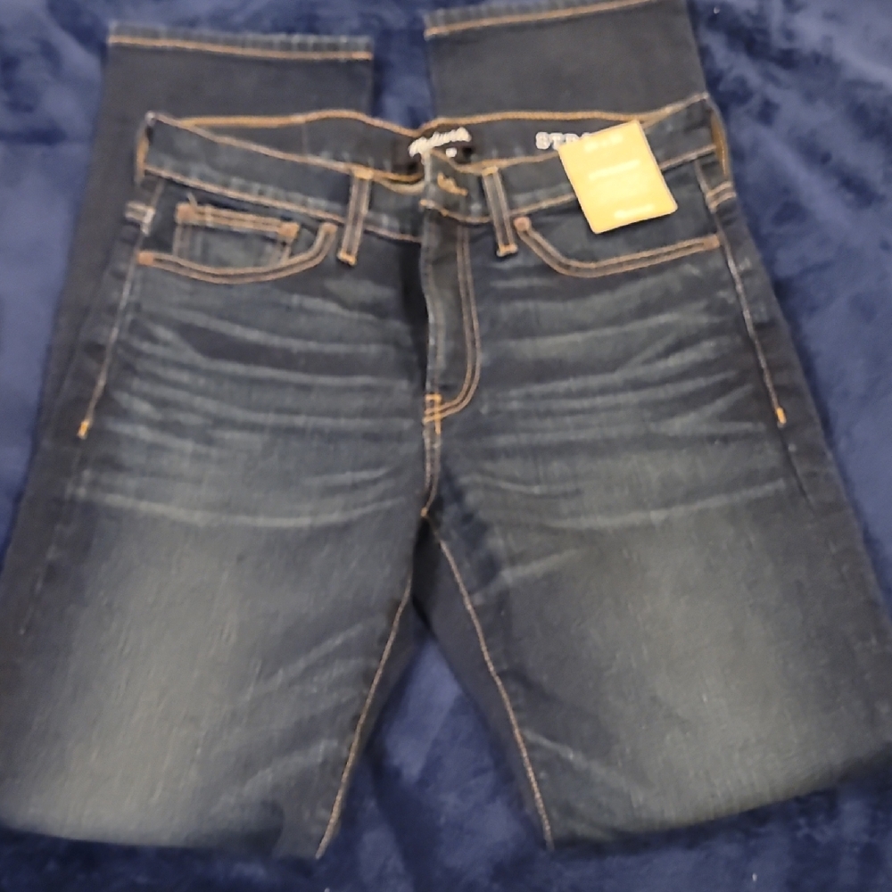 Madewell Men's Deep Indigo Straight Jeans Size W29 L32